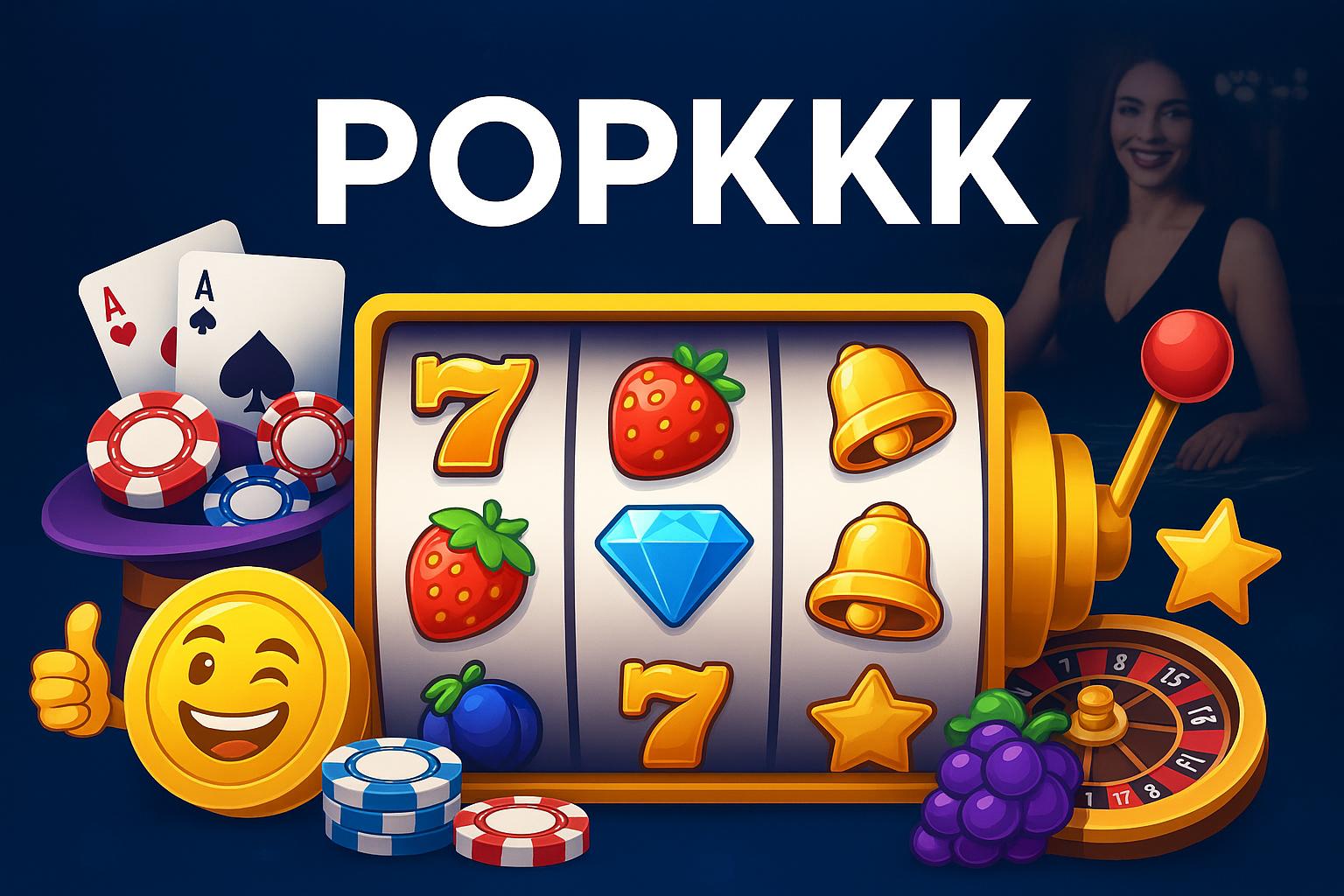 Jogos de cassino online inovadores e emocionantes na POPKKK