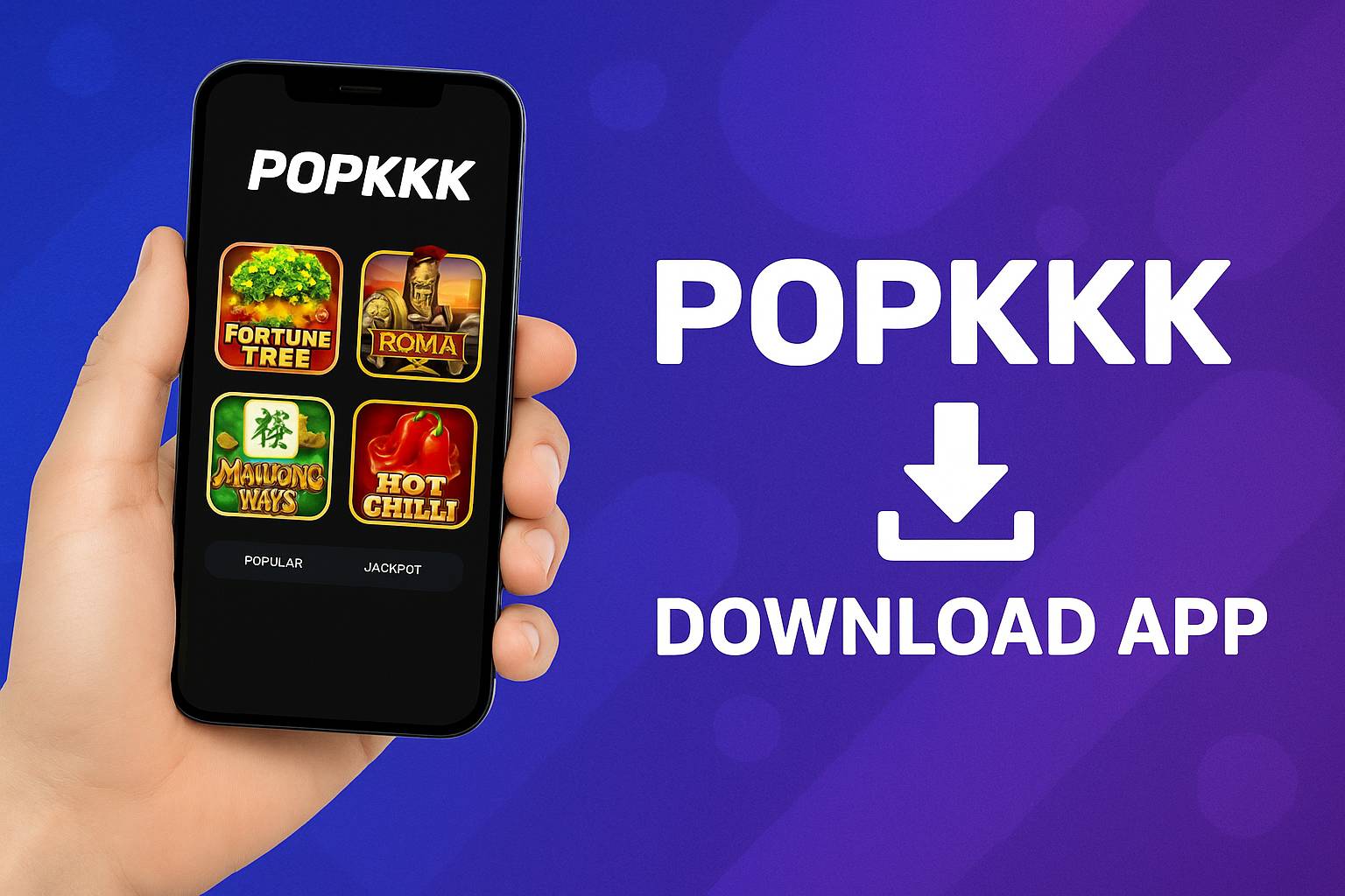 Baixar o POPKKK Cassino App