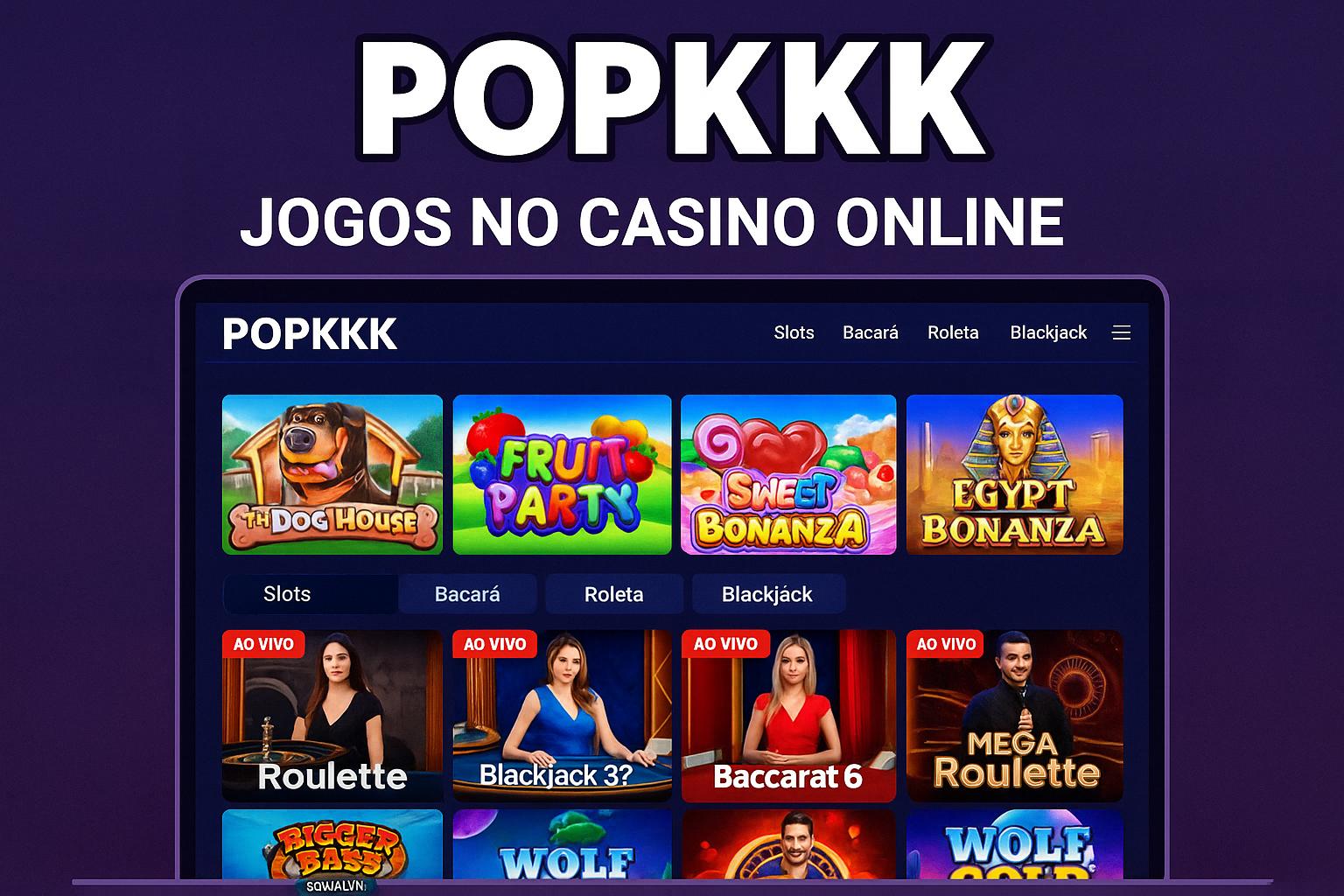 Jogos de cassino online POPKKK